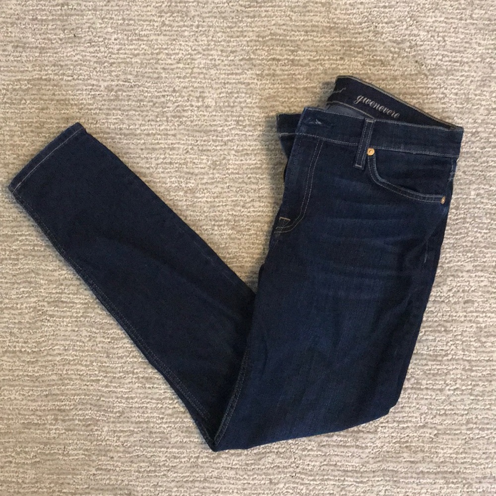 7 for all mankind gwenevere skinny jeans